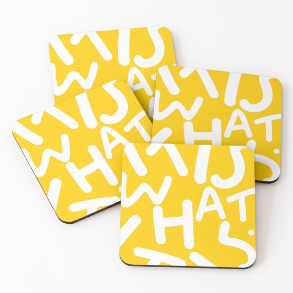 Item preview, It Is What It Is. Typography Funky Quote Saying Words, Minimal Positivity Bright Yellow, Fun Quirky Eclectic Bohemian Contemporary Modern designed and sold by 83oranges.com.
