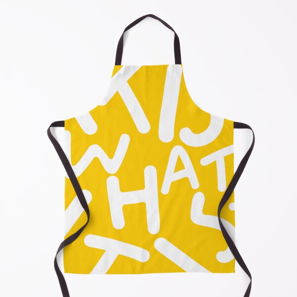 Item preview, It Is What It Is. Typography Funky Quote Saying Words, Minimal Positivity Bright Yellow, Fun Quirky Eclectic Bohemian Contemporary Modern designed and sold by 83oranges.com.