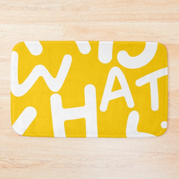 Item preview, It Is What It Is. Typography Funky Quote Saying Words, Minimal Positivity Bright Yellow, Fun Quirky Eclectic Bohemian Contemporary Modern designed and sold by 83oranges.com.
