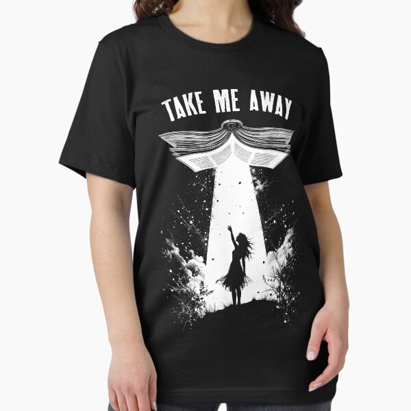 Artikel-Vorschau von Buchliebhaber UFO Take Me Away Bibliophile Bücherwurm Leseratte, designt und verkauft von GrandeDuc.