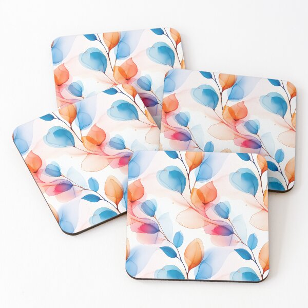 Item preview, Soft Watercolor Florals – Elegant Seamless Pattern (1/4) designed and sold by sabantha.