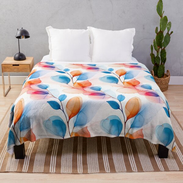 Item preview, Soft Watercolor Florals – Elegant Seamless Pattern (1/4) designed and sold by sabantha.