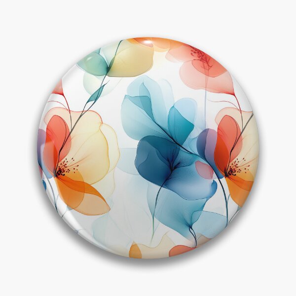 Item preview, Soft Watercolor Florals – Elegant Seamless Pattern (3/4) designed and sold by sabantha.