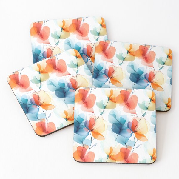 Item preview, Soft Watercolor Florals – Elegant Seamless Pattern (3/4) designed and sold by sabantha.