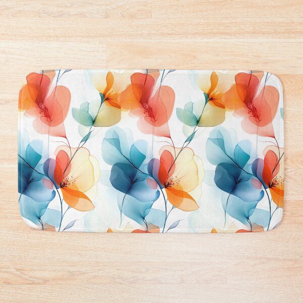Item preview, Soft Watercolor Florals – Elegant Seamless Pattern (3/4) designed and sold by sabantha.