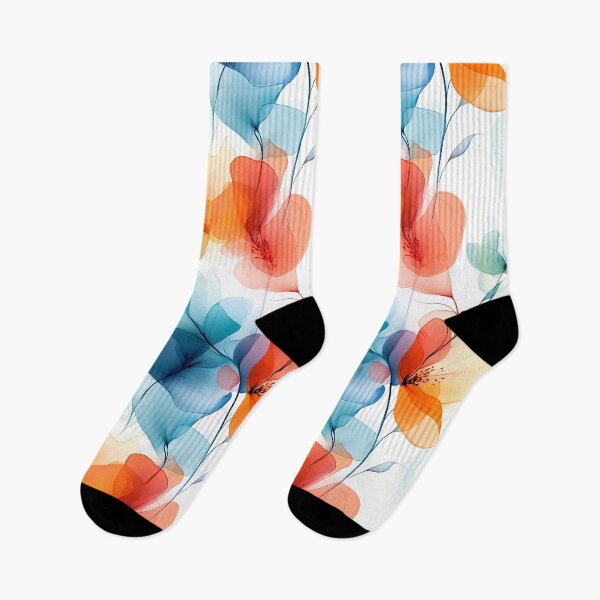 Item preview, Soft Watercolor Florals – Elegant Seamless Pattern (3/4) designed and sold by sabantha.