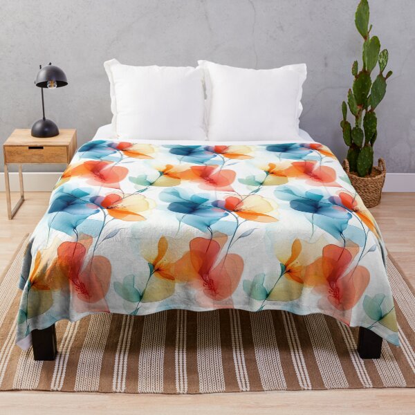 Item preview, Soft Watercolor Florals – Elegant Seamless Pattern (3/4) designed and sold by sabantha.
