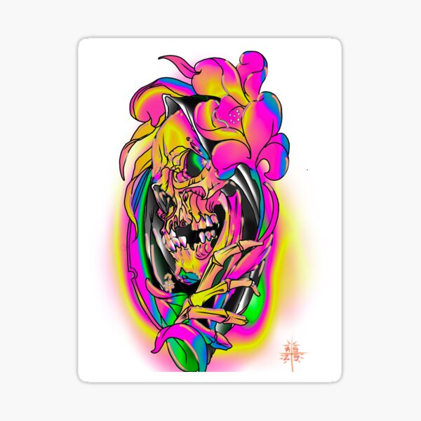 Item preview, Pink skull designed and sold by DaJO!nt.