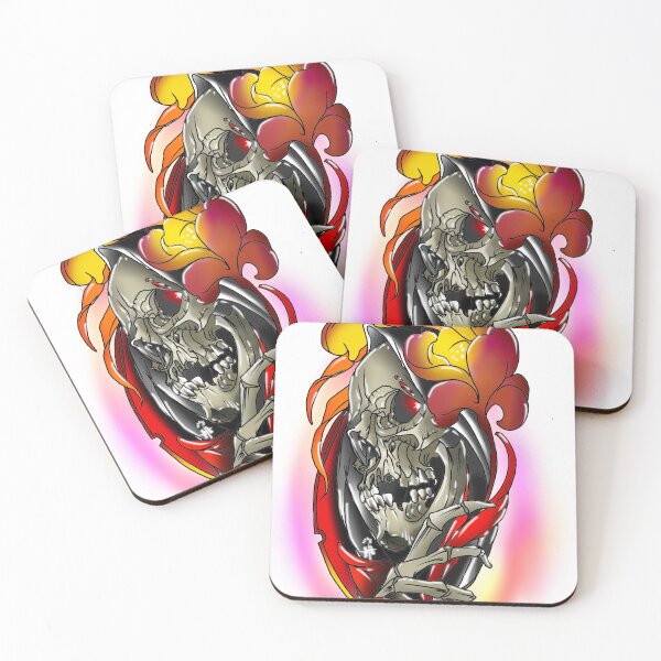 Item preview, Skull neo trad designed and sold by DaJO!nt.