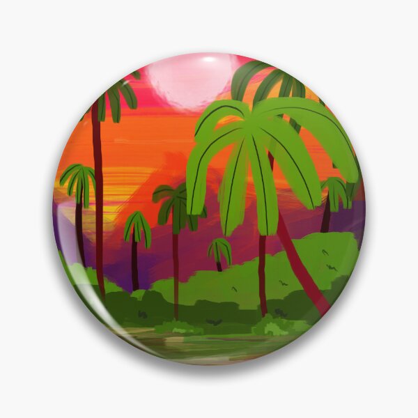 Item preview, My Shadow & I, Sunset Painting Lake Beach Seashore, Paisaje de naturaleza tropical colorido bohemio tradicional, compañero de concepto de viaje designed and sold by 83oranges.com.