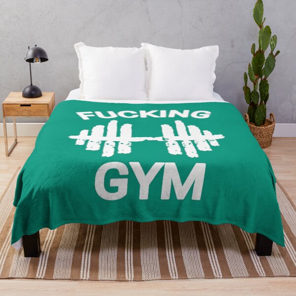 Item preview, Fitness Dumbbell Fucking Gym Text Funny designed and sold by vibeno1.
