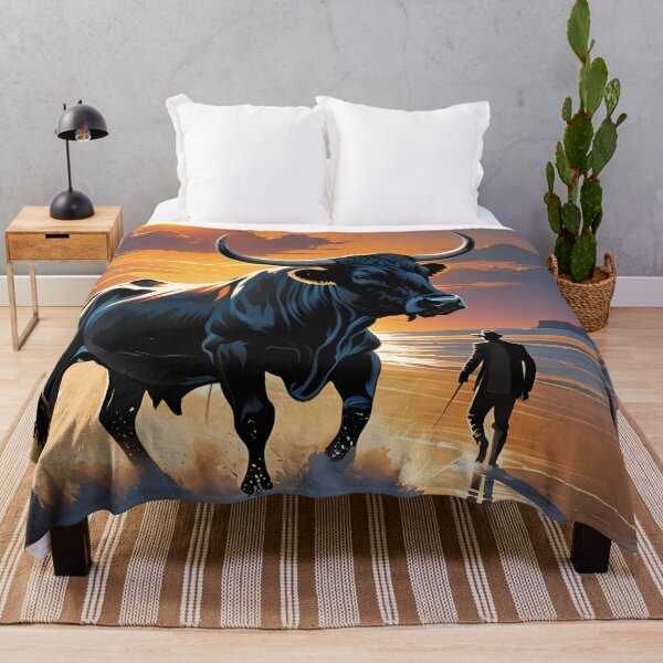 Item preview, Camargue Bull and Gardian at the Water’s Edge designed and sold by Astralia.