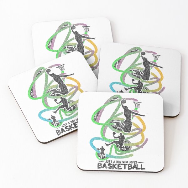 Item preview, Just a Boy Who Loves Basketball : Retro Layup designed and sold by Eksama Design.