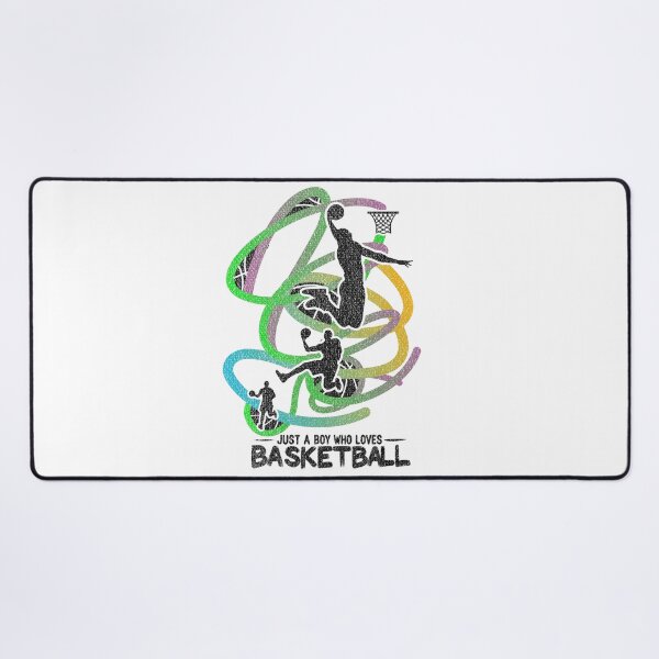 Item preview, Just a Boy Who Loves Basketball : Retro Layup designed and sold by Eksama Design.