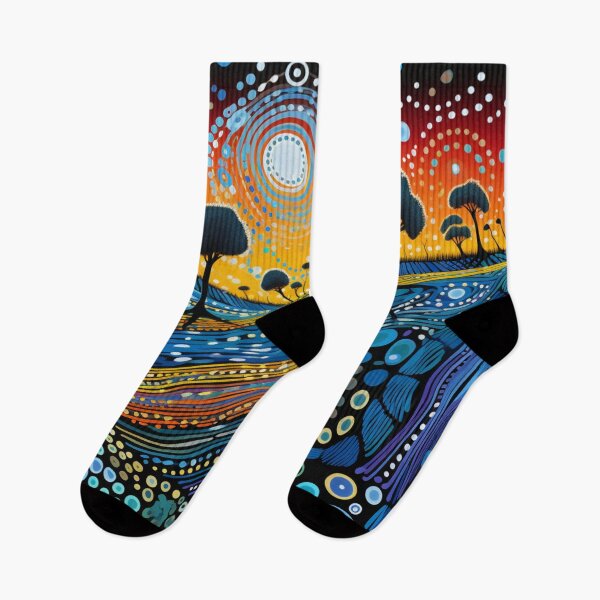 Item preview, Aboriginal Inspired Dot Art - National Tree Park designed and sold by GrinGalore.