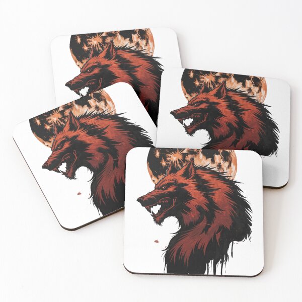 Item preview, Majestic Wolf Howling at Moon designed and sold by joanwatson45.