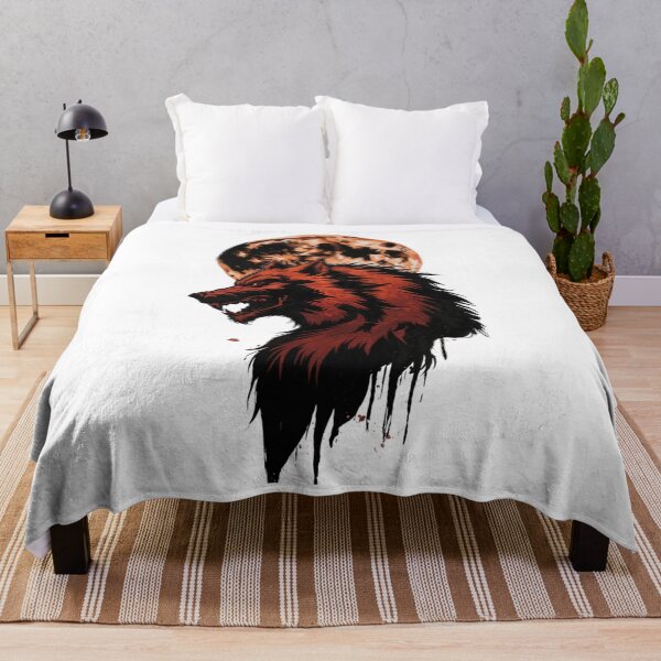 Item preview, Majestic Wolf Howling at Moon designed and sold by joanwatson45.