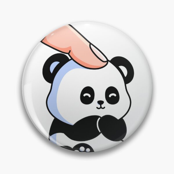 Item preview, Happy Panda Head Pat designed and sold by yogiskencing.