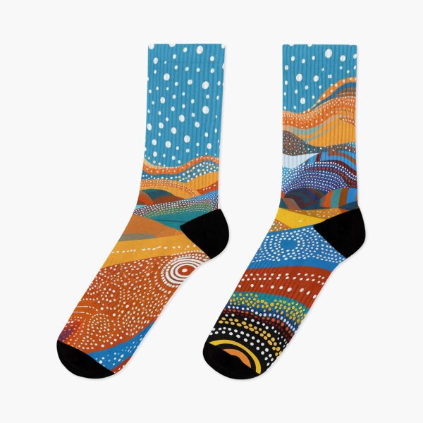 Item preview, Aboriginal Inspired Dot Art - Australian Dream Beauty designed and sold by GrinGalore.