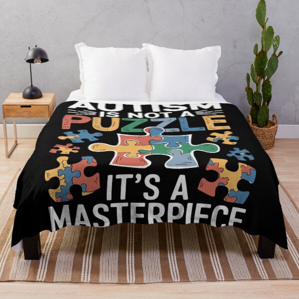 Item preview, Autism Is Not A Puzzle It's A Masterpiece designed and sold by KitonicTees.