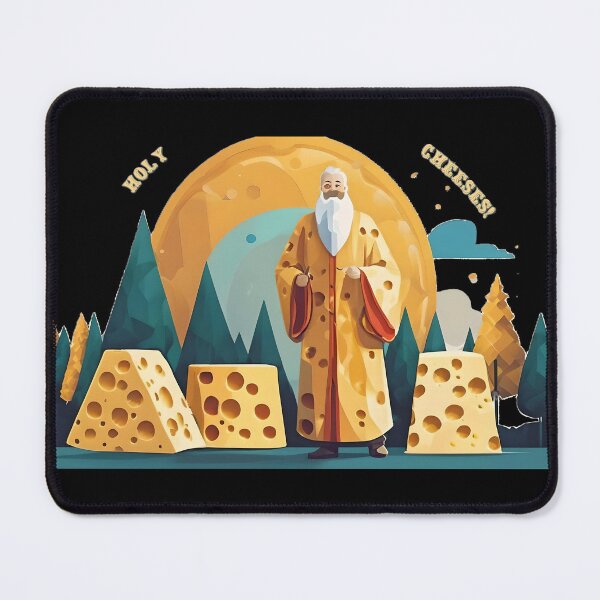 Item preview, Holy Cheeses designed and sold by Daemolitia Designs.