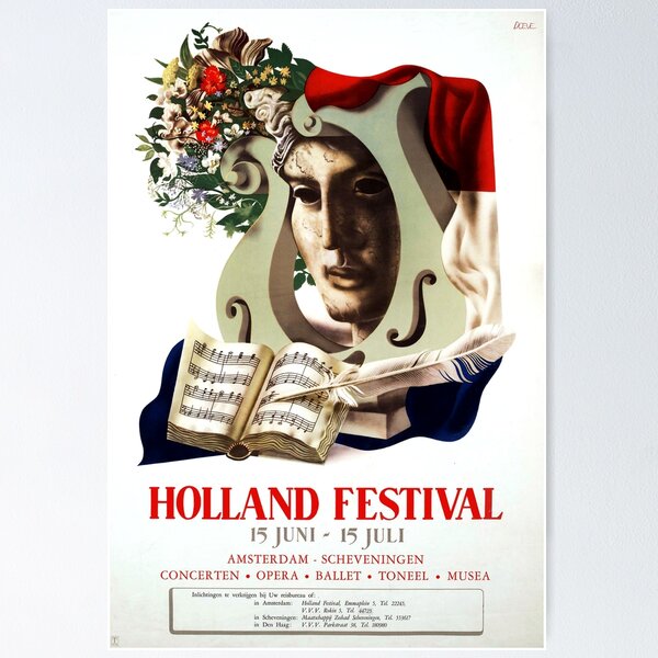 Aperçu de l'œuvre Festival de Hollande créée et vendue par Donkey's Salad.