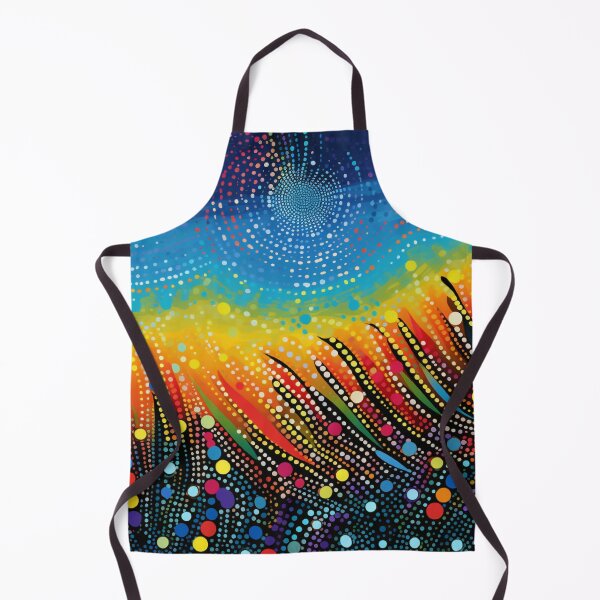 Item preview, Aboriginal Inspired Dot Art - Beautiful Collision designed and sold by GrinGalore.