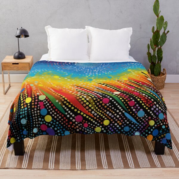 Item preview, Aboriginal Inspired Dot Art - Beautiful Collision designed and sold by GrinGalore.