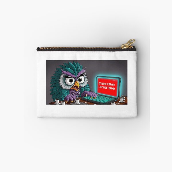 Item preview, Syntax Error: Life Not Found – Programming Owl designed and sold by StormArte.