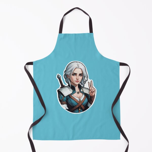 Item preview, Ciri Witcher Fan - funny gamer selfie designed and sold by SlightlyUnreal.