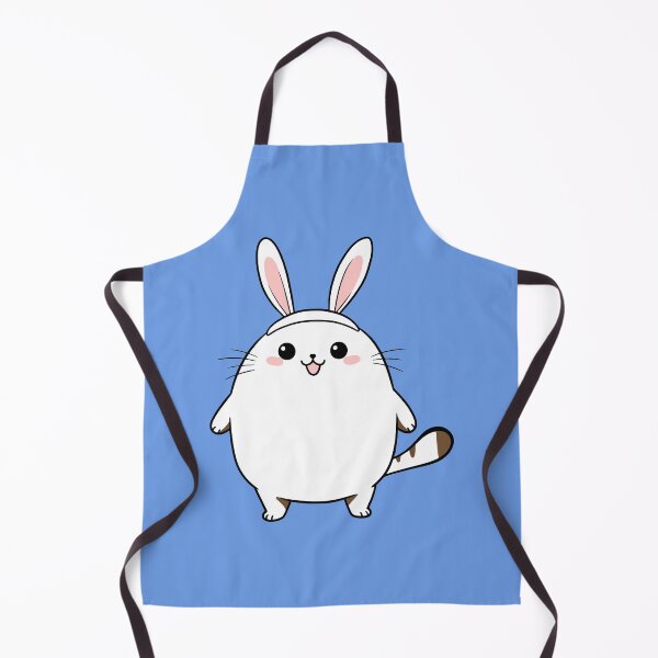 Item preview, Easter Bunny Cat – Cute and Funny Chubby Kitty designed and sold by 2Blue-Dots.