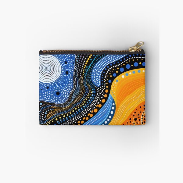 Item preview, Aboriginal Inspired Dot Art - Under the Moon designed and sold by GrinGalore.