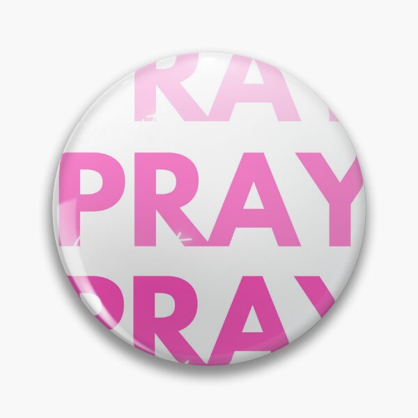 Item preview, Pray Pray Pray - Inspirational Christian Quote designed and sold by DARK_NOVA.