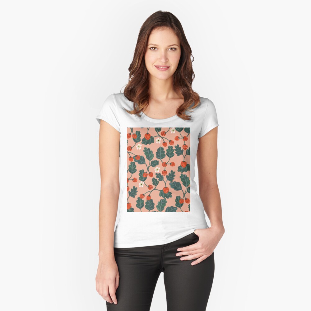 Item preview, Fitted Scoop T-Shirt designed and sold by artiisan.