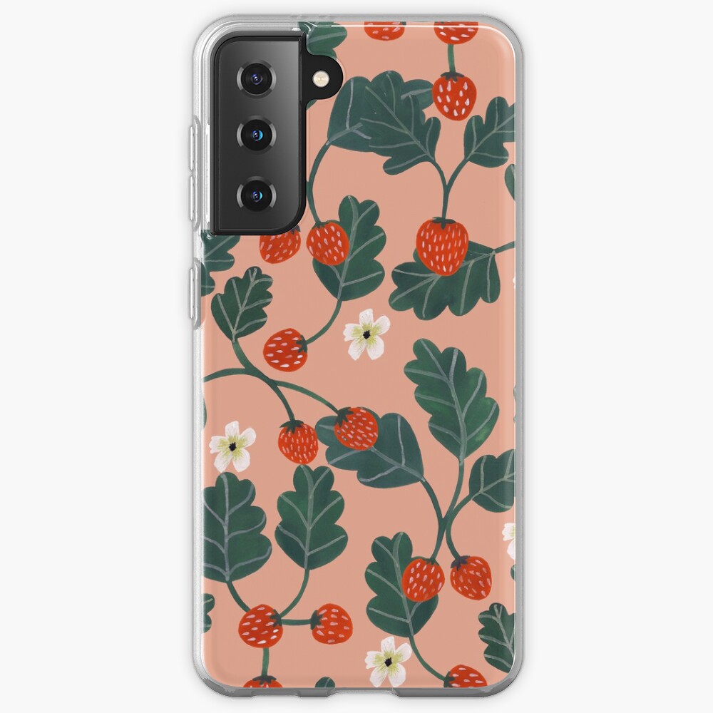 Strawberries Case & Skin for Samsung Galaxy