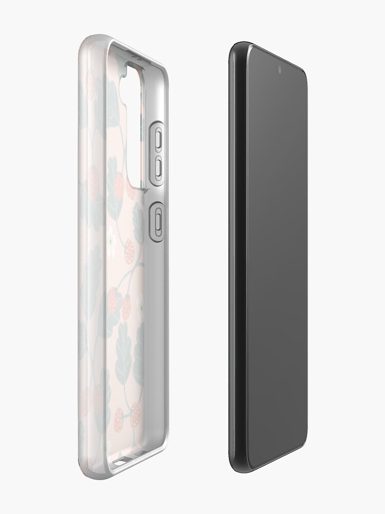 Alternate view of Strawberries Case & Skin for Samsung Galaxy