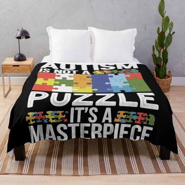 Item preview, Autism Is Not A Puzzle It's A Masterpiece designed and sold by KitonicTees.