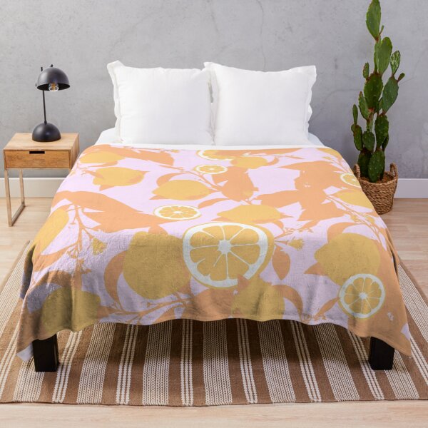 Item preview, Lemon Seamless Patel Summer Artwork designed and sold by DanielleMinkoff.