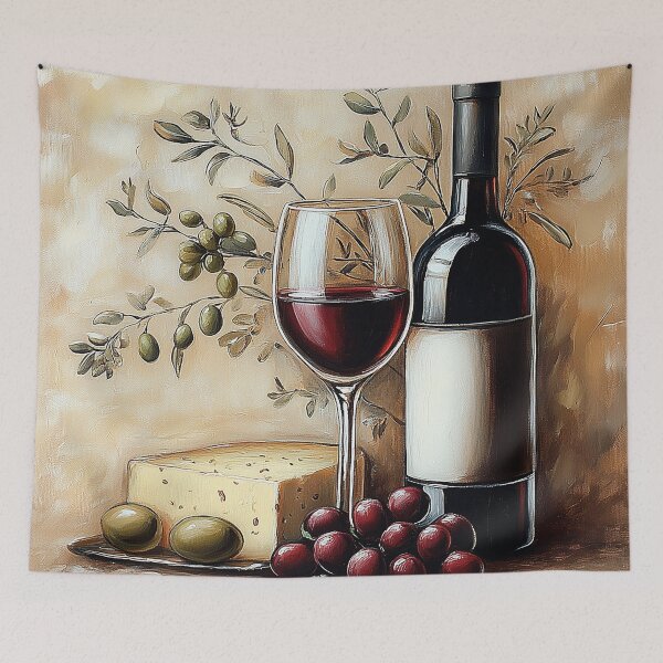 Aperçu de l'œuvre Nature Morte Méditerranéenne – Composition Artistique (18/24) créée et vendue par sabantha.