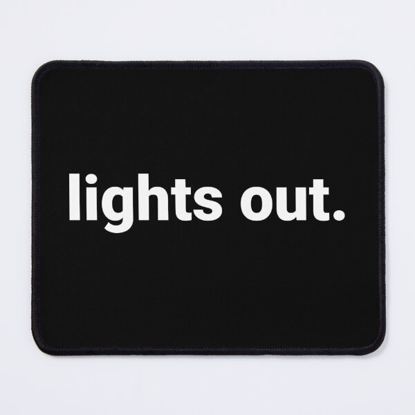 Item preview, lights out. designed and sold by Text-based T-Shirts and Gifts.