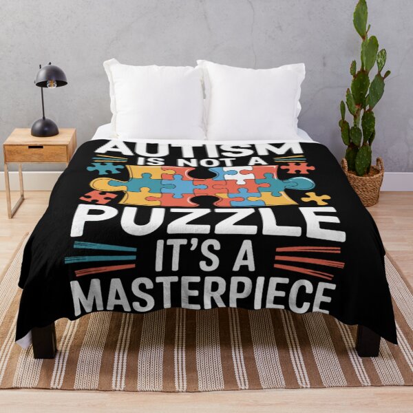 Item preview, Autism Is Not A Puzzle It's A Masterpiece designed and sold by KitonicTees.