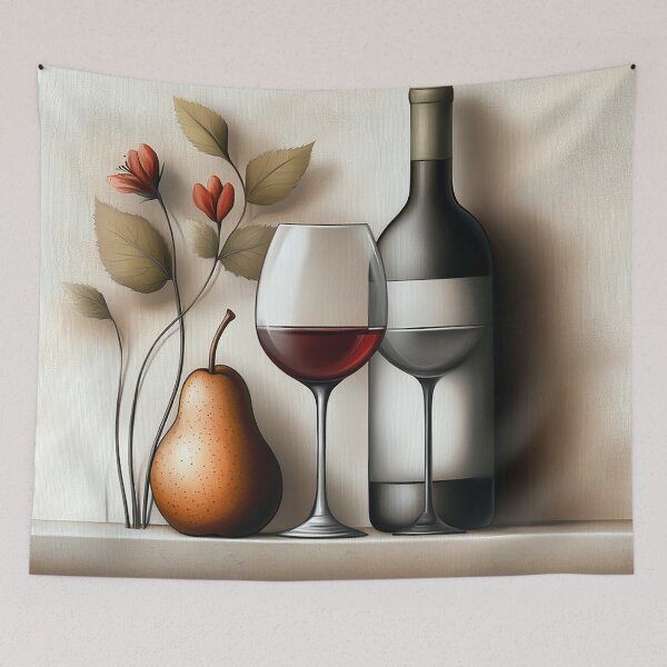 Aperçu de l'œuvre Nature Morte Méditerranéenne – Composition Artistique (21/24) créée et vendue par sabantha.