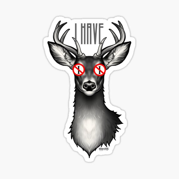Item preview, I Have No I Deer designed and sold by MetroInk.