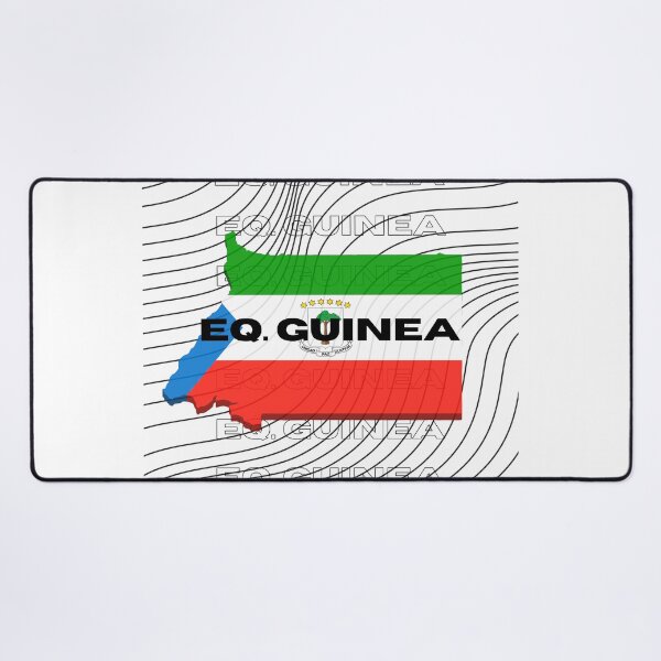 Item preview, Flag Map of Equatorial Guinea designed and sold by nyblydd.