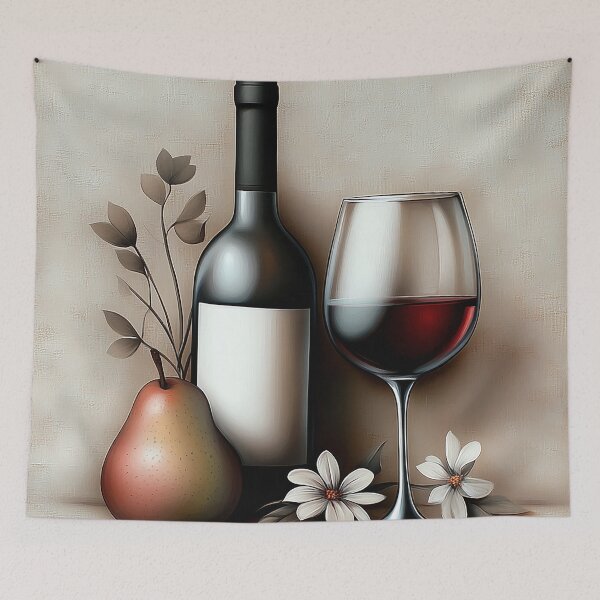 Aperçu de l'œuvre Nature Morte Méditerranéenne – Composition Artistique (23/24) créée et vendue par sabantha.