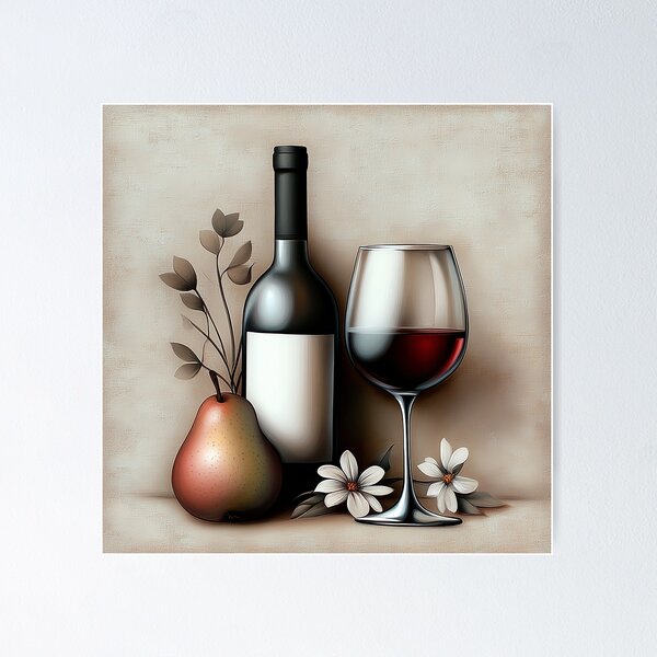 Item preview, Mediterranean Still Life – Artistic Composition (23/24) designed and sold by sabantha.