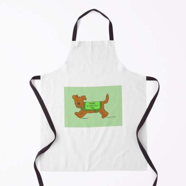 Item preview, Happy St. Patrick's Day Cartoon Dog designed and sold by KateTaylor.