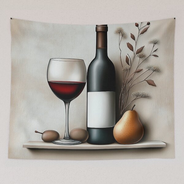 Aperçu de l'œuvre Nature Morte Méditerranéenne – Composition Artistique (24/24) créée et vendue par sabantha.