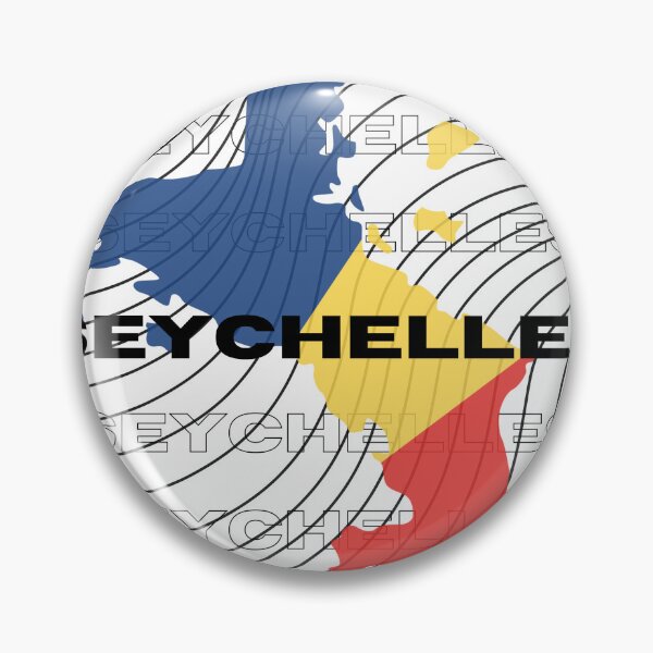 Item preview, Flag Map of Seychelles designed and sold by nyblydd.