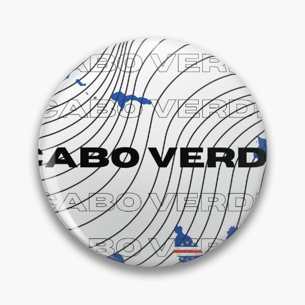 Item preview, Flag Map of Cabo Verde designed and sold by nyblydd.